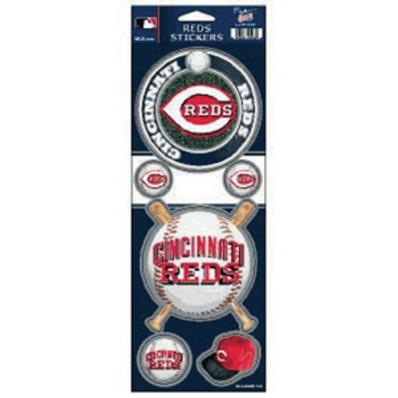 Cincinnati Reds Stickers Prismatic - Special Order