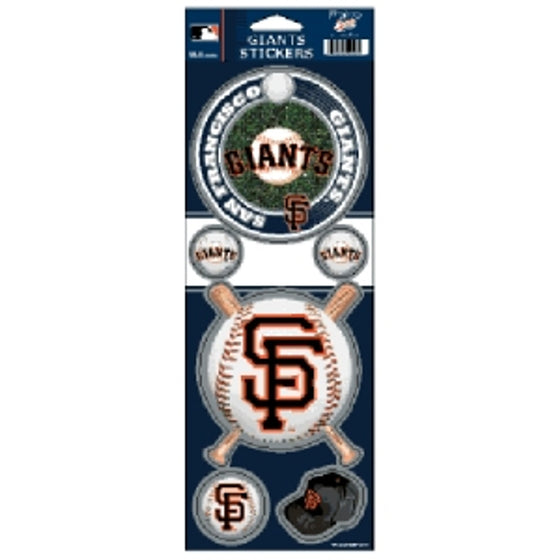 San Francisco Giants Stickers Prismatic - Special Order