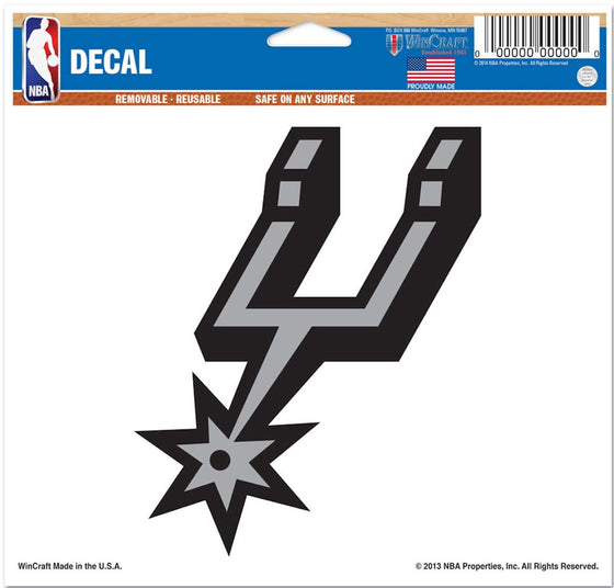 San Antonio Spurs Decal 5x6 Ultra