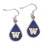 Washington Huskies Earrings Tear Drop Style (CDG)