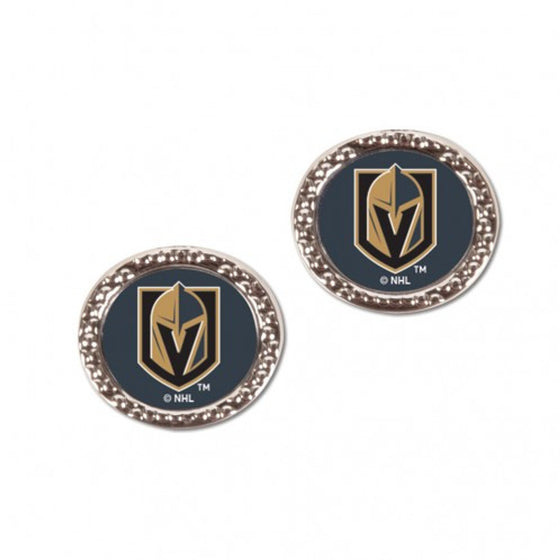 Vegas Golden Knights Earrings Post Style (CDG)