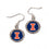 Illinois Fighting Illini Earrings Round Style (CDG)