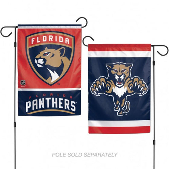 Florida Panthers Flag 12x18 Garden Style 2 Sided Special Order (CDG)