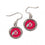 Utah Utes Earrings Round Style (CDG)