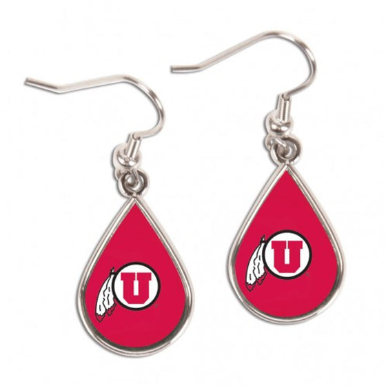 Utah Utes Earrings Tear Drop Style (CDG)