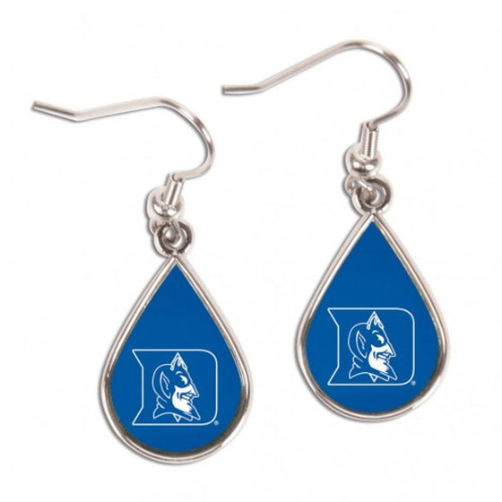 Duke Blue Devils Earrings Tear Drop Style (CDG)