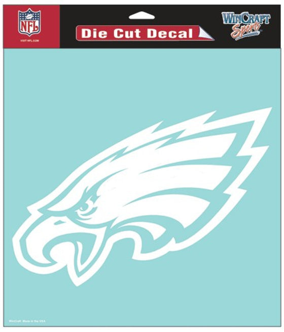 NFL Philadelphia Eagles Perfect Cut 8x8 Diecut Decal - 757 Sports Collectibles