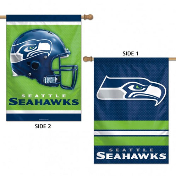 Seattle Seahawks Banner 28x40 Vertical 2 Sided (CDG)