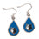 Minnesota Timberwolves Earrings Tear Drop Style (CDG)