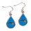 Orlando Magic Earrings Tear Drop Style (CDG)