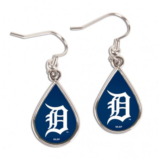 Detroit Tigers Earrings Tear Drop Style (CDG)