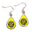 Columbus Crew SC Earrings Tear Drop Style (CDG)