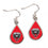 DC United Earrings Tear Drop Style (CDG)