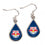 New York Red Bulls Earrings Tear Drop Style (CDG)