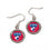 FC Dallas Earrings Round Style (CDG)