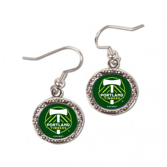 Portland Timbers Earrings Round Style (CDG)