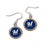 Milwaukee Brewers Earrings Round Design (CDG)