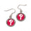 Philadelphia Phillies Earrings Round Design (CDG)