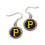 Pittsburgh Pirates Earrings Round Design (CDG)