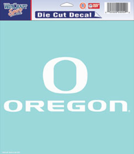 Oregon Ducks Decal 8x8 Die Cut - Special Order