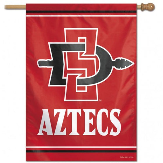 San Diego State Aztecs Banner 28x40 Vertical - Special Order