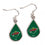 Minnesota Wild Earrings Tear Drop Style (CDG)