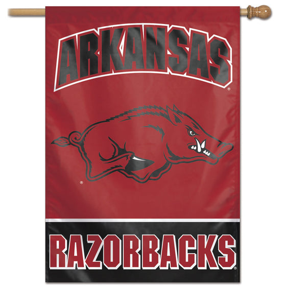 Arkansas Razorbacks Banner 28x40 Vertical - Special Order