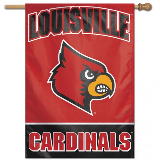 Louisville Cardinals Banner 28x40 Vertical (CDG)