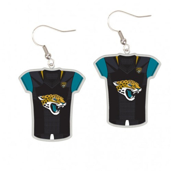 Jacksonville Jaguars Earrings Jersey Style (CDG)