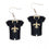 New Orleans Saints Earrings Jersey Style (CDG)