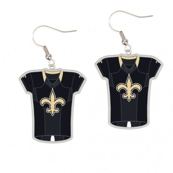 New Orleans Saints Earrings Jersey Style (CDG)