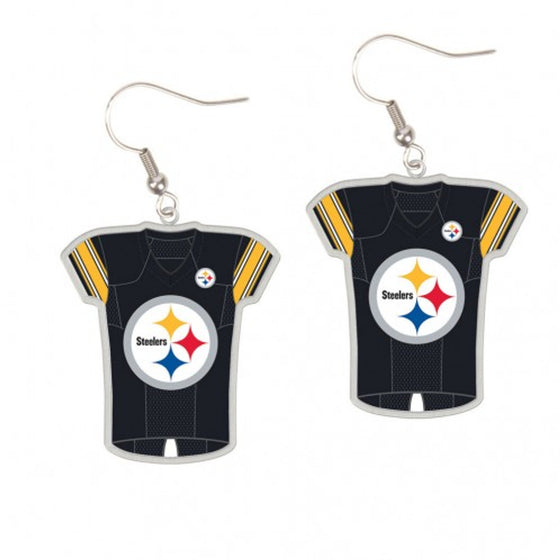 Pittsburgh Steelers Earrings Jersey Style (CDG)