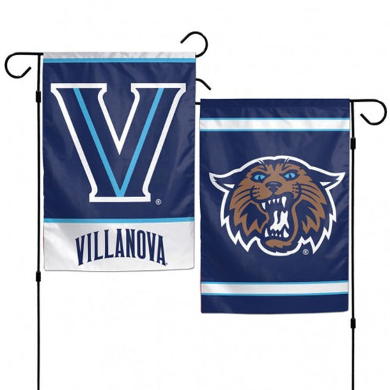 Villanova Wildcats Flag 12x18 Garden Style 2 Sided - Special Order