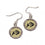 Colorado Buffaloes Earrings Round Style (CDG)