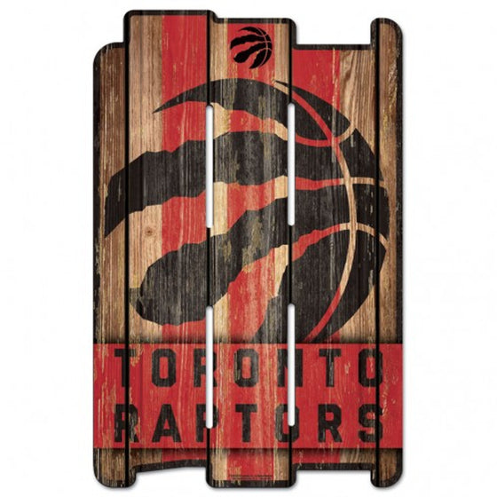 Toronto Raptors Sign 11x17 Wood Fence Style - Special Order