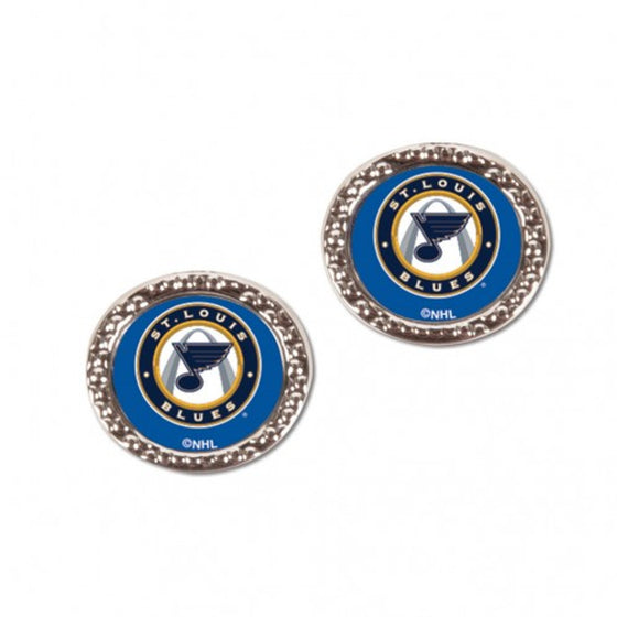 St. Louis Blues Earrings Post Style (CDG)