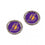 Los Angeles Lakers Earrings Post Style (CDG)