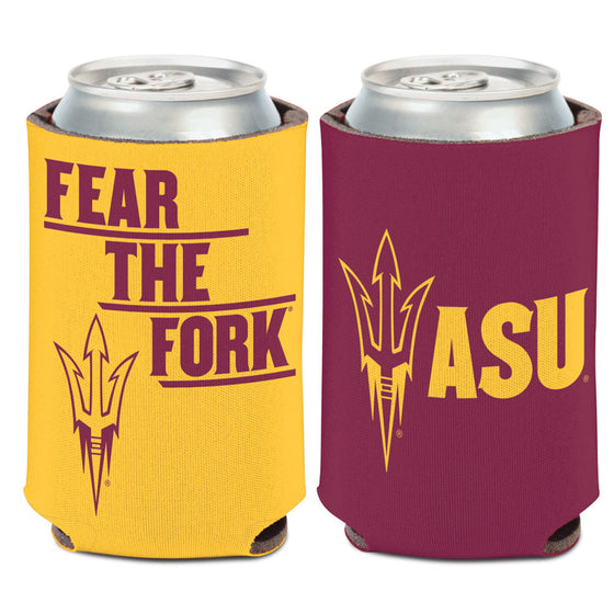 Arizona State Sun Devils Can Cooler Slogan Design Special Order