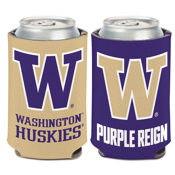 Washington Huskies Can Cooler Slogan Design Special Order