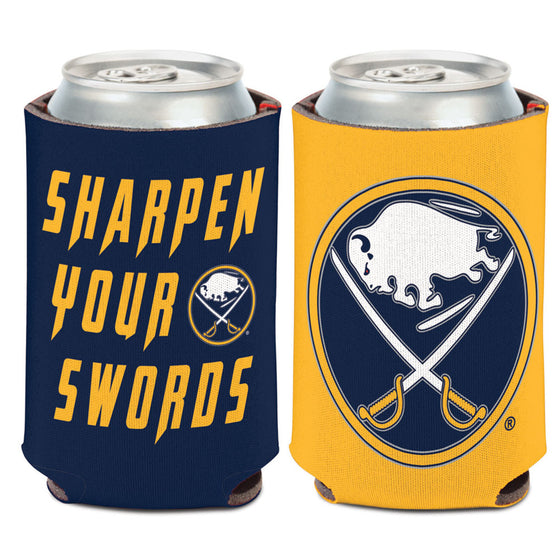 Buffalo Sabres Can Cooler Slogan Design Special Order