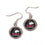 Northern Illinois Huskies Earrings Round Style (CDG)