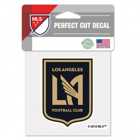 Los Angeles FC Decal 4x4 Perfect Cut Color - Special Order