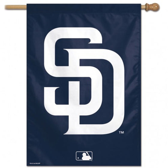 San Diego Padres Banner 28x40 Vertical Alternate Design - Special Order