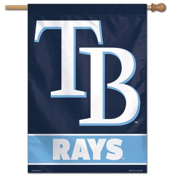 Tampa Bay Rays Banner 28x40 Vertical Alternate Design - Special Order