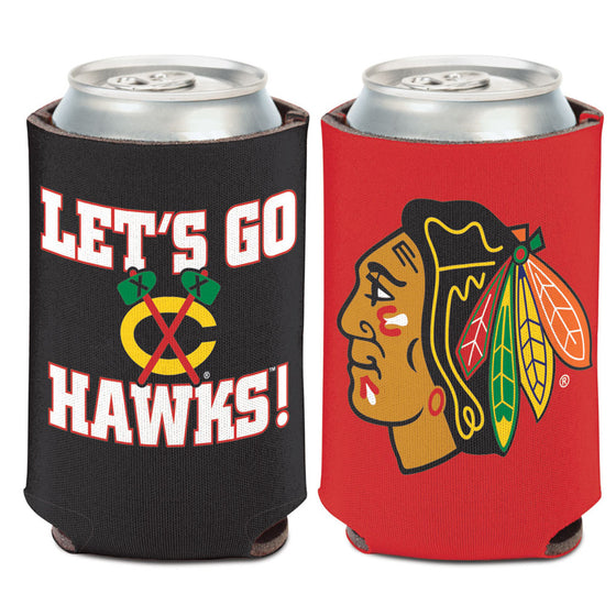 Chicago Blackhawks Can Cooler Slogan Design Special Order