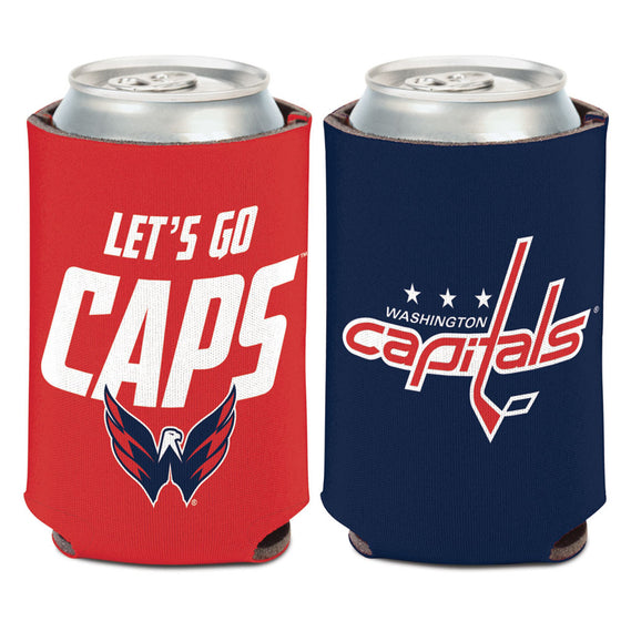 Washington Capitals Can Cooler Slogan Design Special Order