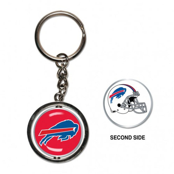 Buffalo Bills Key Ring Spinner Style - Special Order