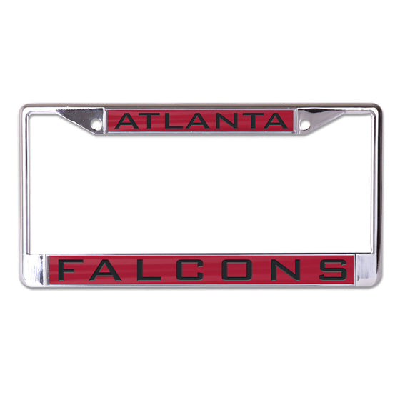 Atlanta Falcons License Plate Frame - Inlaid - Special Order