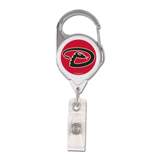 Arizona Diamondbacks Badge Holder Premium Retractable - Special Order