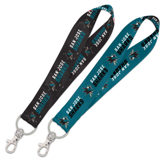 San Jose Sharks 1" Key Strap - Special Order